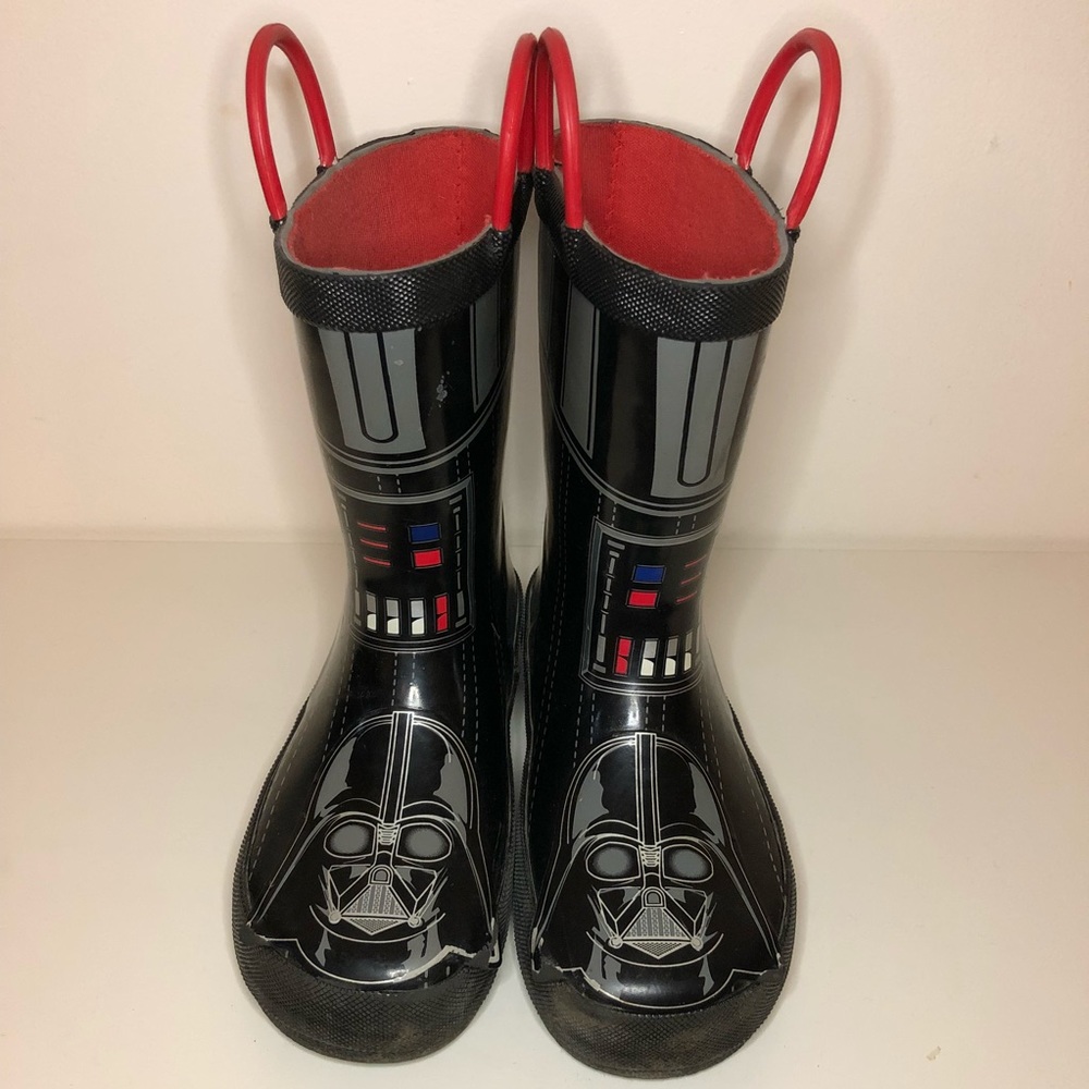 Boys Darth Vader Rain Boots